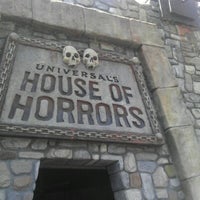 Photo taken at Universal&amp;#39;s House of Horrors by Jaime C. on 8/17/2012