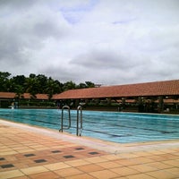 Photo taken at Hougang Swimming Complex by Arkar D. on 3/15/2012