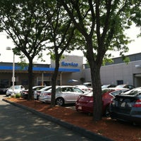 Photo taken at Herb Chambers Honda in Boston by Tylden D. on 5/29/2012