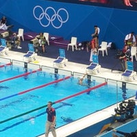 Photo taken at London 2012 Aquatics Centre by USA TODAY on 7/28/2012