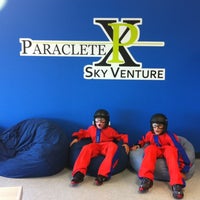 Photo taken at Paraclete XP Indoor Skydiving by Tracy E. on 8/19/2012