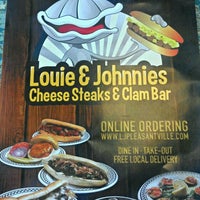 Photo taken at Louie and Johnnies Cheese Steaks and Clam Bar by Jimmy N. on 6/11/2012