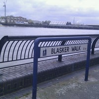 Photo taken at Blasker Walk (Thames Path) by Matthew F. on 5/18/2012