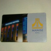 Photo taken at Manise Hotel by Aji I. on 3/13/2012