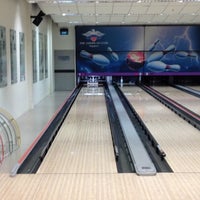 Photo taken at Bowling Alley @ The American Club by Joann P. on 5/19/2012