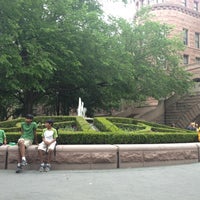 Photo taken at W 77th St Fountain by Johanny A. on 5/26/2012
