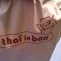 Photo taken at Thaï in Box by Raphaelle D. on 6/27/2012