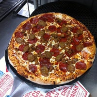 Photo taken at Domino&amp;#39;s Pizza by Patrick on 7/24/2012