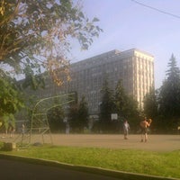 Photo taken at Баскетбольная площадка by Elena D. on 7/2/2012