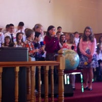 4/15/2012 tarihinde Vadim M.ziyaretçi tarafından RGT Christian Church + Russian Church'de çekilen fotoğraf
