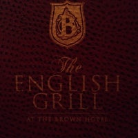 Photo taken at The English Grill by Jessy W. on 4/21/2012