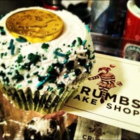 Photo taken at Crumbs Bake Shop by Kimba D. on 3/11/2012