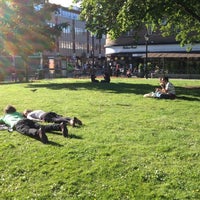 Photo taken at Hornsey Town Hall Square by Siim T. on 6/9/2012