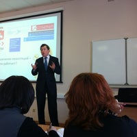 Photo taken at Executive MBA IP&amp;amp;IR (НИУ ВШЭ) by Misha V. on 2/11/2012