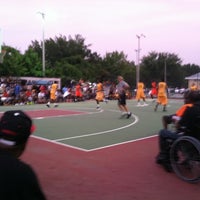 Photo taken at Barry Farms Rec Center Courts by Mike on 8/16/2012