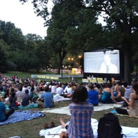 Photo taken at Central Park Conservancy Film Festival by Brooke H. on 8/25/2012