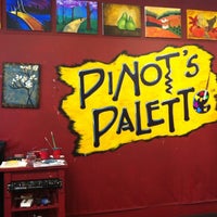 Photo taken at Pinot&amp;#39;s Palette by Hitay on 8/5/2012