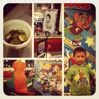 Photo taken at Chuck E. Cheese by Allan F. on 4/27/2012