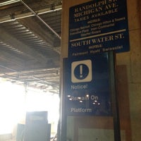Photo taken at Metra - McCormick Place by Raciel D. on 7/21/2012
