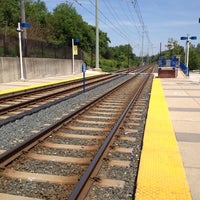 Photo taken at North Linthicum Light Rail Station by Jessica S. on 5/12/2012