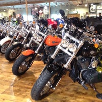 Photo taken at Dudley Perkins Co. Harley-Davidson by Esther D. on 3/17/2012