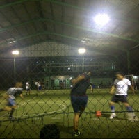 Photo taken at Mega futsal kemangisan by Beyb S. on 7/10/2012