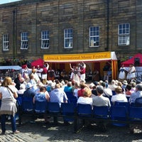 Photo taken at Alnwick Market Place by Rupert B. on 8/8/2012