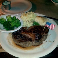 Photo taken at Ted&amp;#39;s Montana Grill by Ted Y. on 5/12/2012