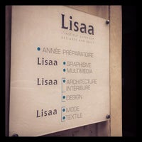 Photo taken at LISAA by youri j. on 9/13/2012