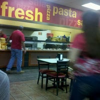 Photo taken at Cicis by Jacquelyn T. on 2/15/2012