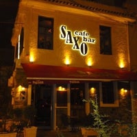 Снимок сделан в Saxo Cafe Bar пользователем Kostas 8/25/2012