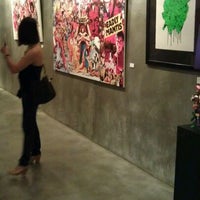 Photo taken at White Canvas Gallery by Oli S. on 3/16/2012