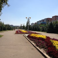 Photo taken at Аллея в Черемушках by Mike R. on 7/22/2012