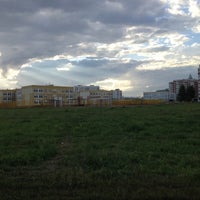 Photo taken at Футбольное поле by Poli P. on 8/10/2012