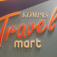 Photo taken at Kompas Travel Mart by Yopi R. on 4/15/2012