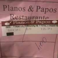 Photo taken at Restaurante Planos &amp; Papos by Gabrielle S. on 5/31/2012