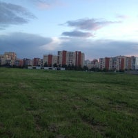 Photo taken at Футбольное поле by Poli P. on 6/28/2012