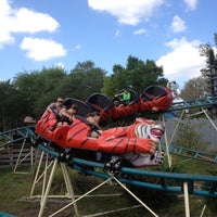 Photo taken at Lowry Park Zoo Tiger Rollercoaster by Jennifer C. on 3/28/2012