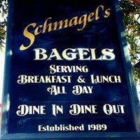 Photo taken at Schmagel&amp;#39;s Bagels by Domingo C. on 5/20/2012