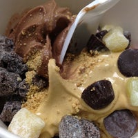 Photo taken at Brain Freeze Frozen Yogurt by Don F. on 2/3/2012
