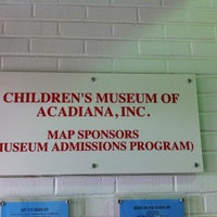 Foto tomada en Children&amp;#39;s Museum of Acadiana  por Henry B. el 7/21/2012