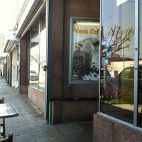 Photo taken at Vees Cafe by Bob Y. on 4/10/2012