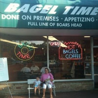 Photo taken at Bagel Time by Will B. on 8/16/2012