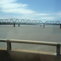 Photo taken at New Chain of Rocks Bridge by Sebine on 6/2/2012