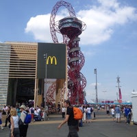 Photo taken at London 2012 Olympic Park by Mike S. on 8/10/2012