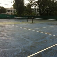 Photo taken at Santisuk Tennis Court by มยุรี T. on 3/24/2012