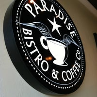 Photo taken at Paradise Bistro &amp;amp; Coffee Co. by Lorna S. on 8/31/2012