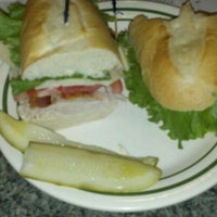 Photo taken at Gruby&#39;s New York Deli by Kayla G. on 4/21/2012