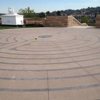 Photo taken at Labyrinth At Forest Lawn by Katy T. on 2/17/2012