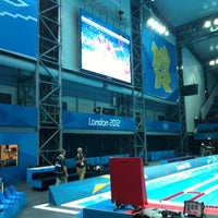 Photo taken at London 2012 Water Polo Arena by Andrea T. on 8/12/2012